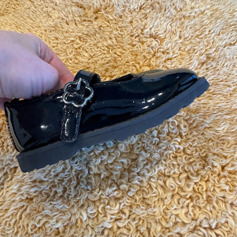 Old Navy Toddler Girls Chunky Mary-Jane Shoes‎ Black Size 8 Wedding Guest Formal